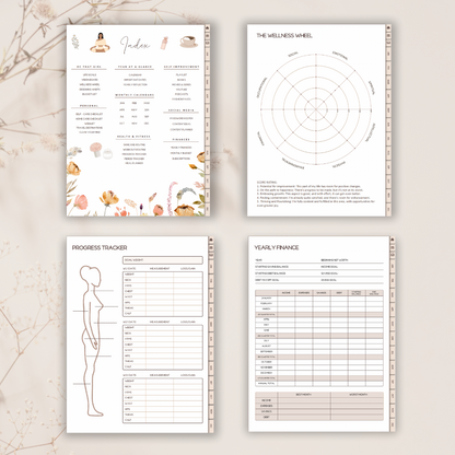 Unleash Your Potential with Femme Flourish: Your Ultimate Undated Daily Planner