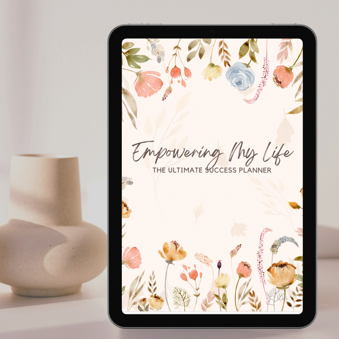 Unleash Your Potential with Femme Flourish: Your Ultimate Undated Daily Planner